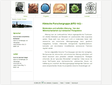 Tablet Screenshot of alternsforschung-kfo142.de